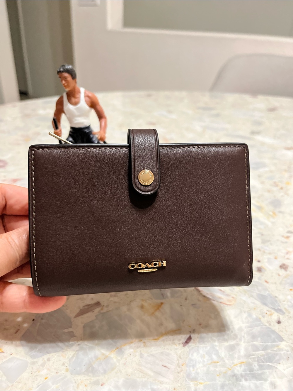 Coach 2-In-1 Wallet Maple NWT
